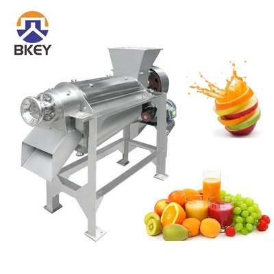 Fruits spiral screw press squeezing juicer machine for orange fruit